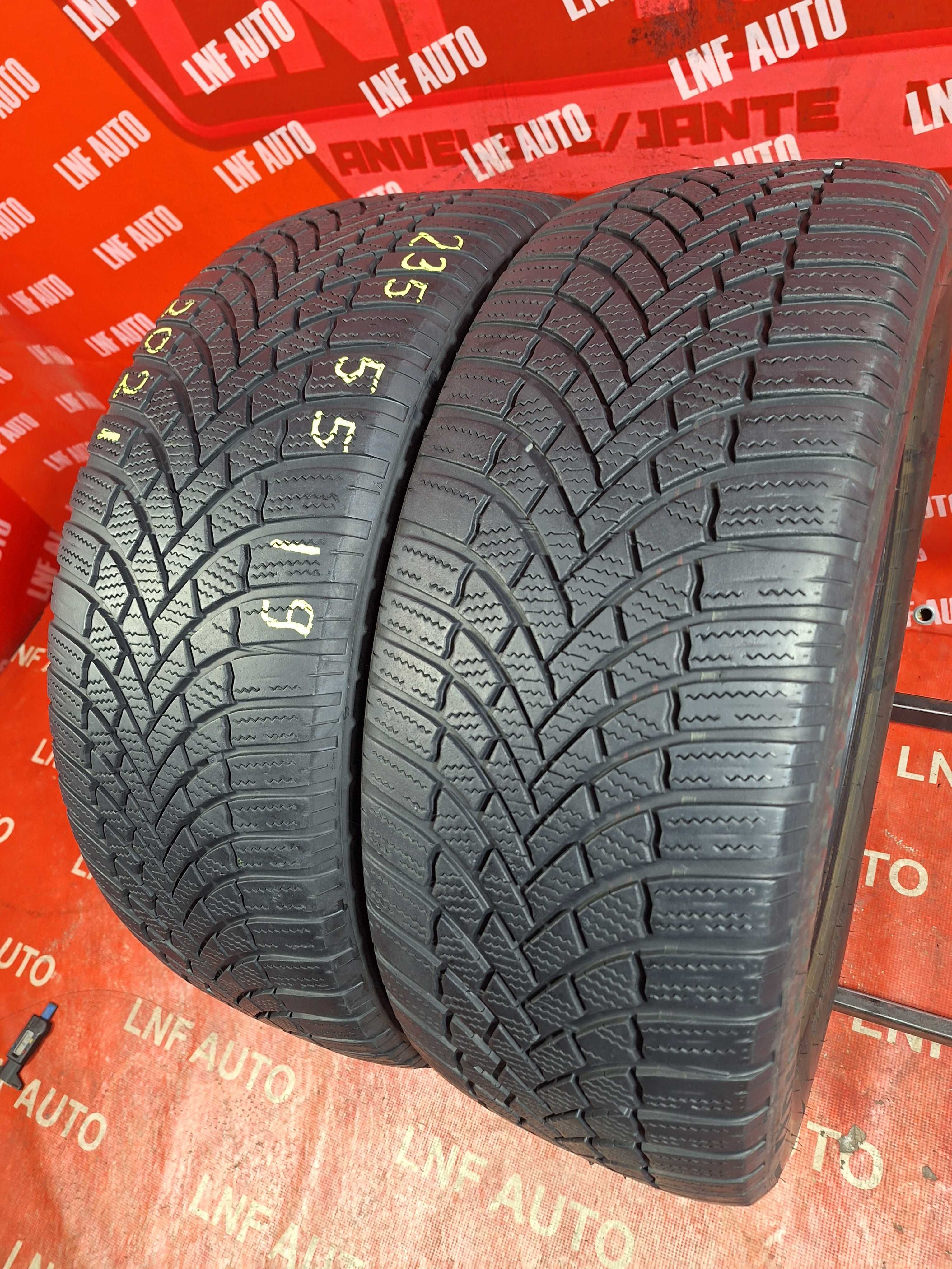 Anvelope de IARNA - 235/55/19 - BRIDGESTONE - 5.8 MM - DOT 2021 !