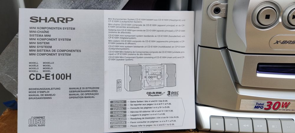 Combină Sharp nouă perfect funcțională