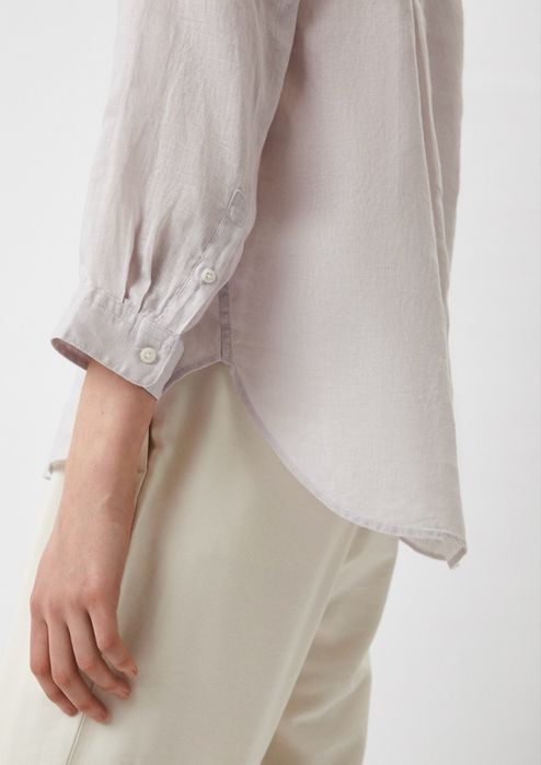 Рубашка из льна Uniqlo