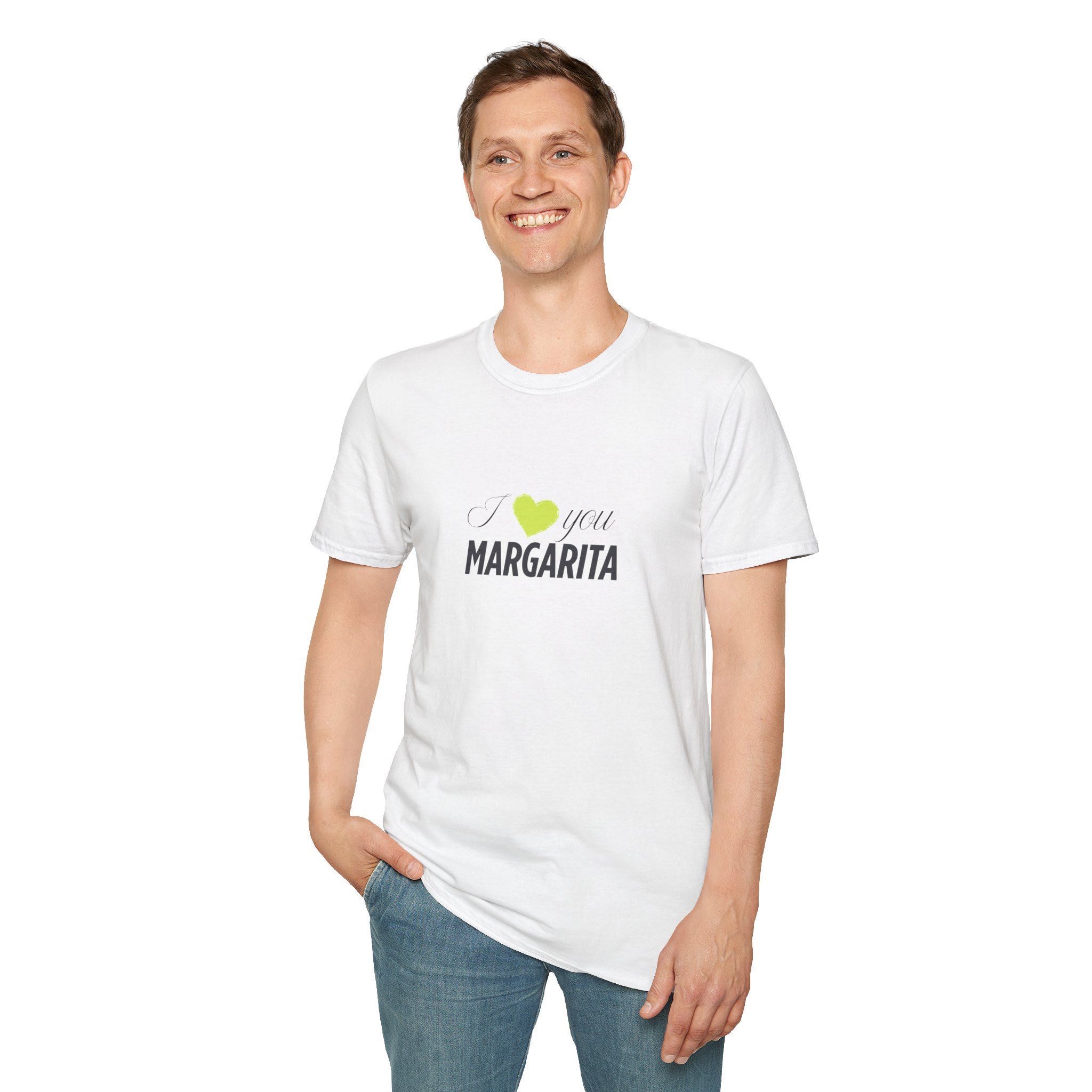 Тениска с коктейл "Маргарита" – свеж летен дизайн - унисекс модел