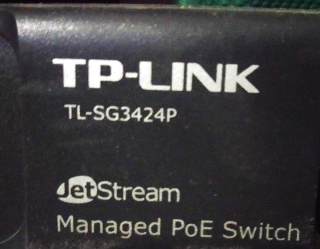 Коммутатор TP-Link TL-SG3424P(24-портовый гигабитный управляемый) б/у