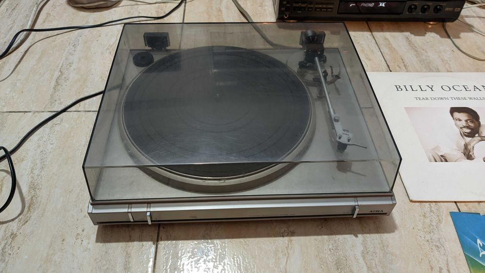 Pickup Sony PS-T15 Direct Drive sau pickup Aiwa ambele cu test video!