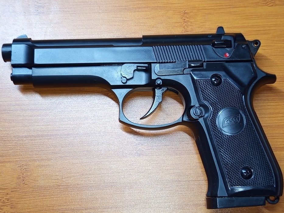 Pistol airsoft Green ASG Beretta M92F, 6 mm