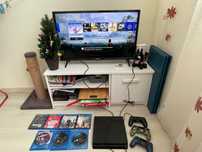 Play Station 4 Slim (500gb + 10+ Игри)