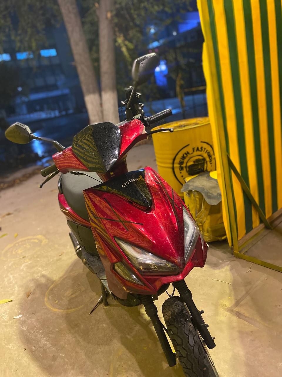 skuter srochna 125 kubali udar matori