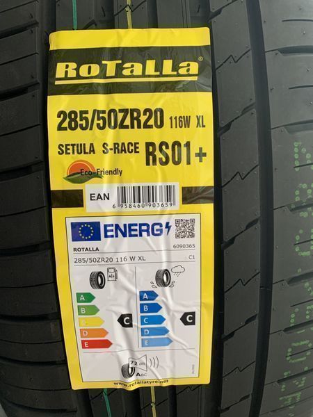 Нови летни гуми ROTALLA SETULA S-RACE RS01+ 285/50R20 116W XL НОВ DOT