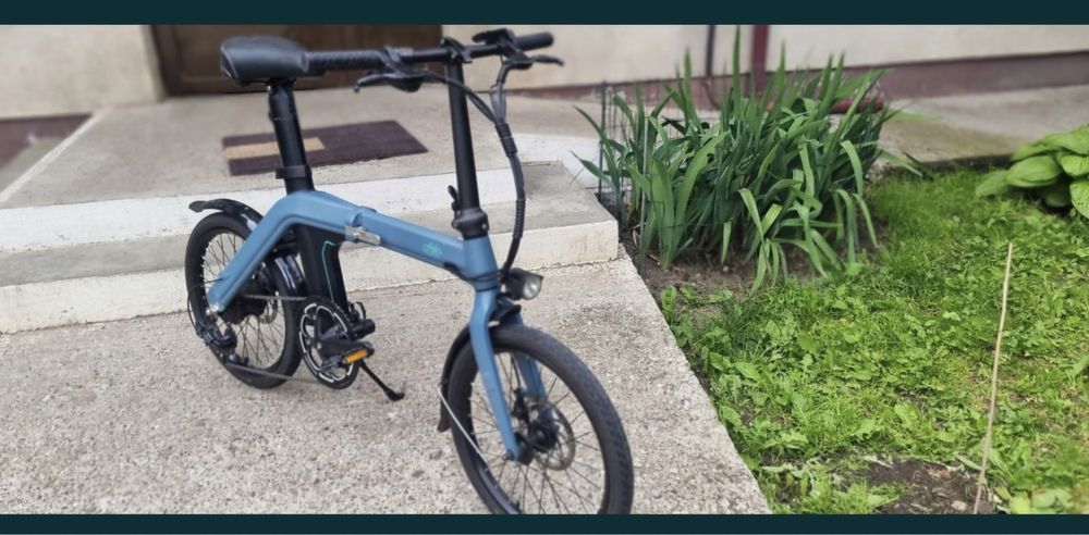 Bicicletă pliabilă electrică FIIDO D11 - ca noua, impecabilă.