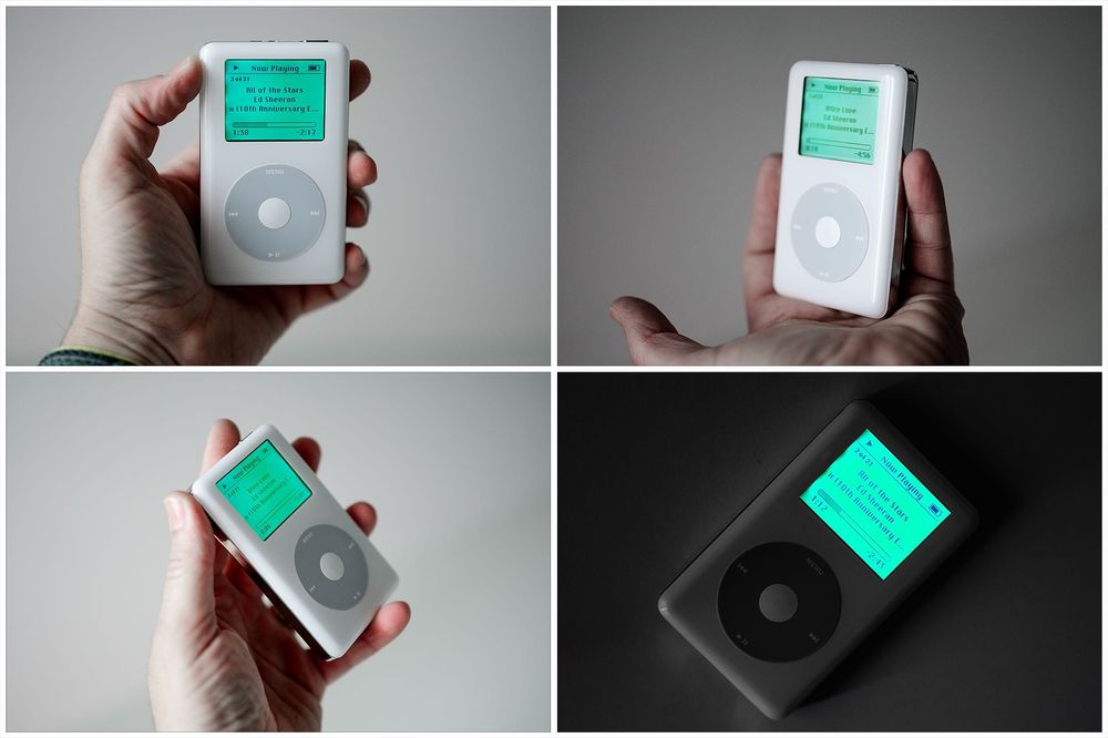 Custom iPod Classic 4th gen 128GB Ssd