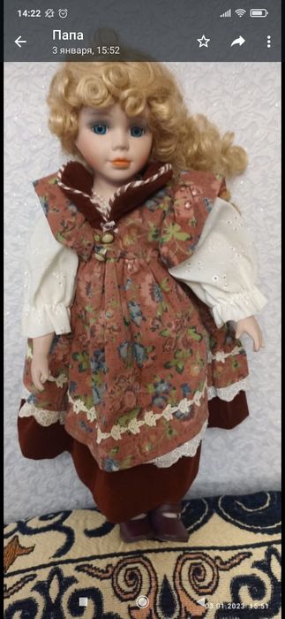 Срочно продам германскую куклу 10000