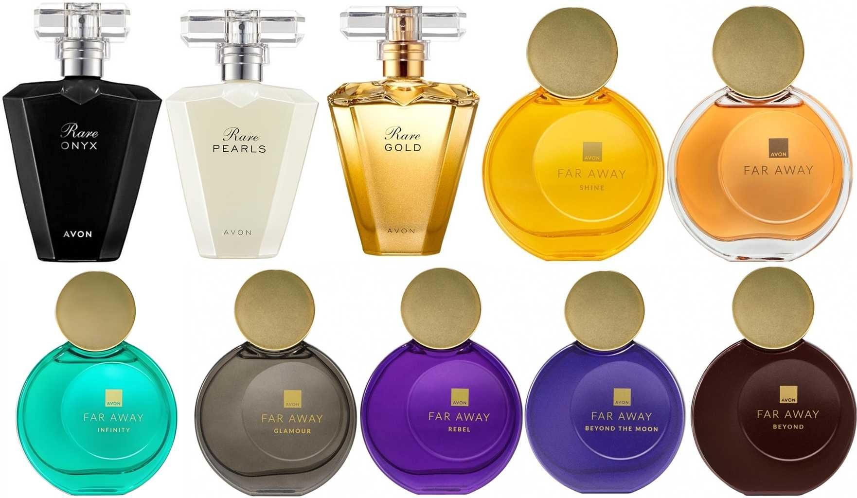 Налични парфюми, тоалетни води  от Avon, Oriflame