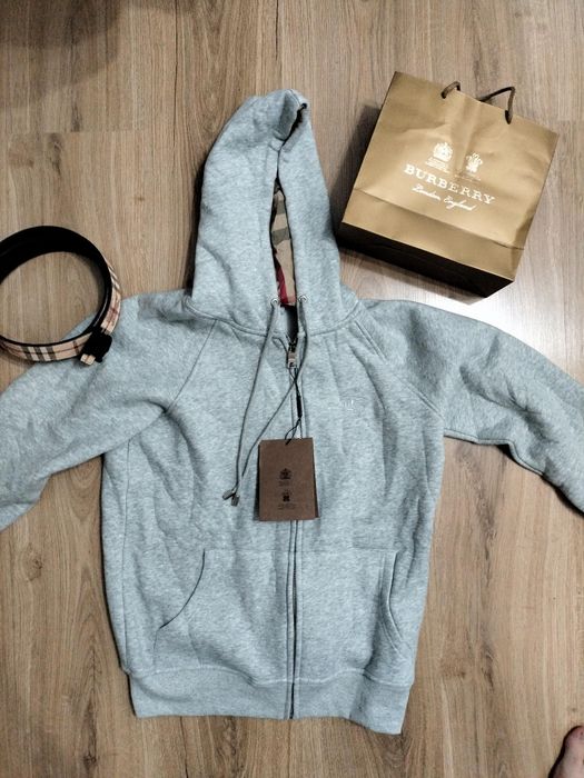 Hoodie Burberry Pattern Monogram Vintage