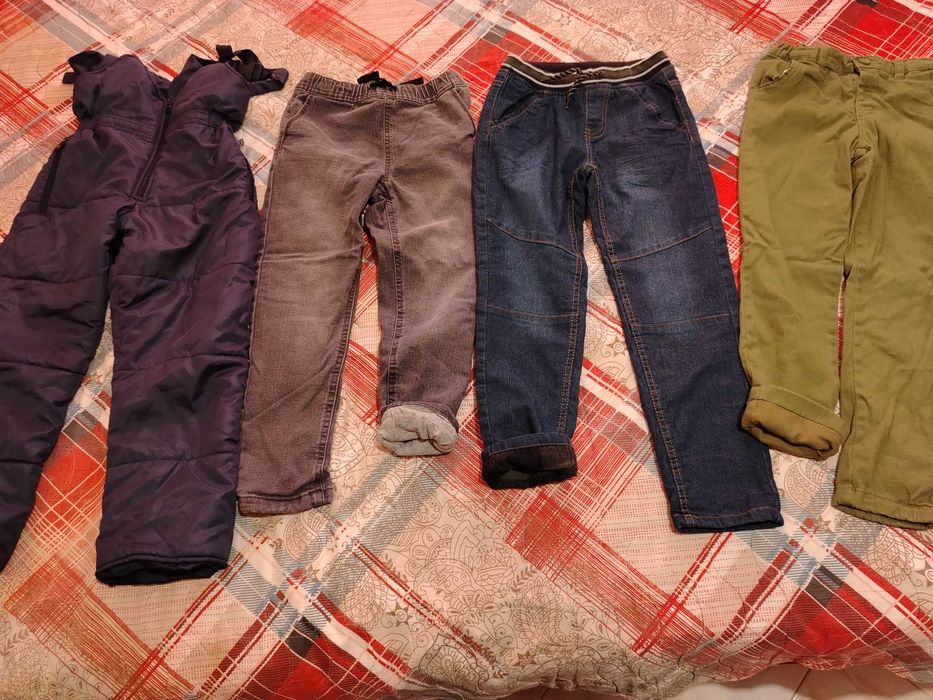 Детски зимни дрехи 122см