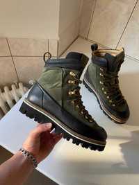 Android Homme Green Ankle Boots