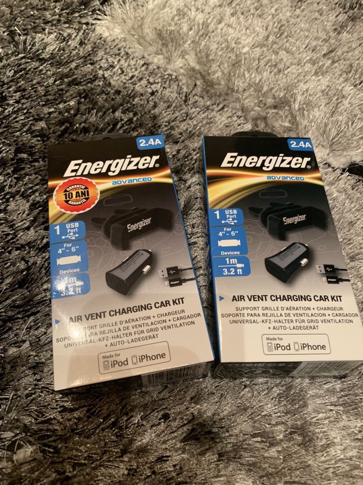 energizer air vent charging car kit