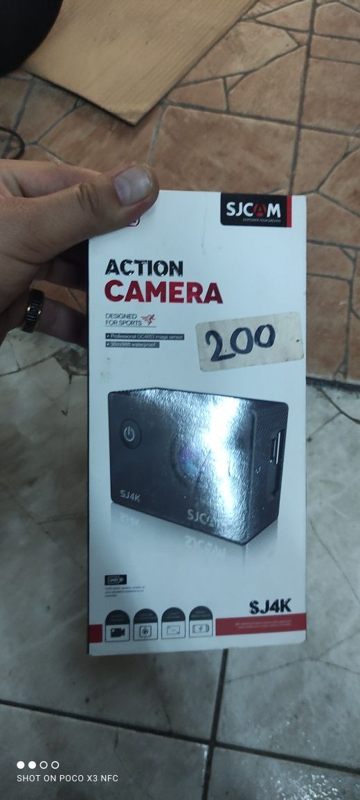 Action camera sigilata