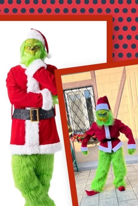 Костюм гринча на новый год