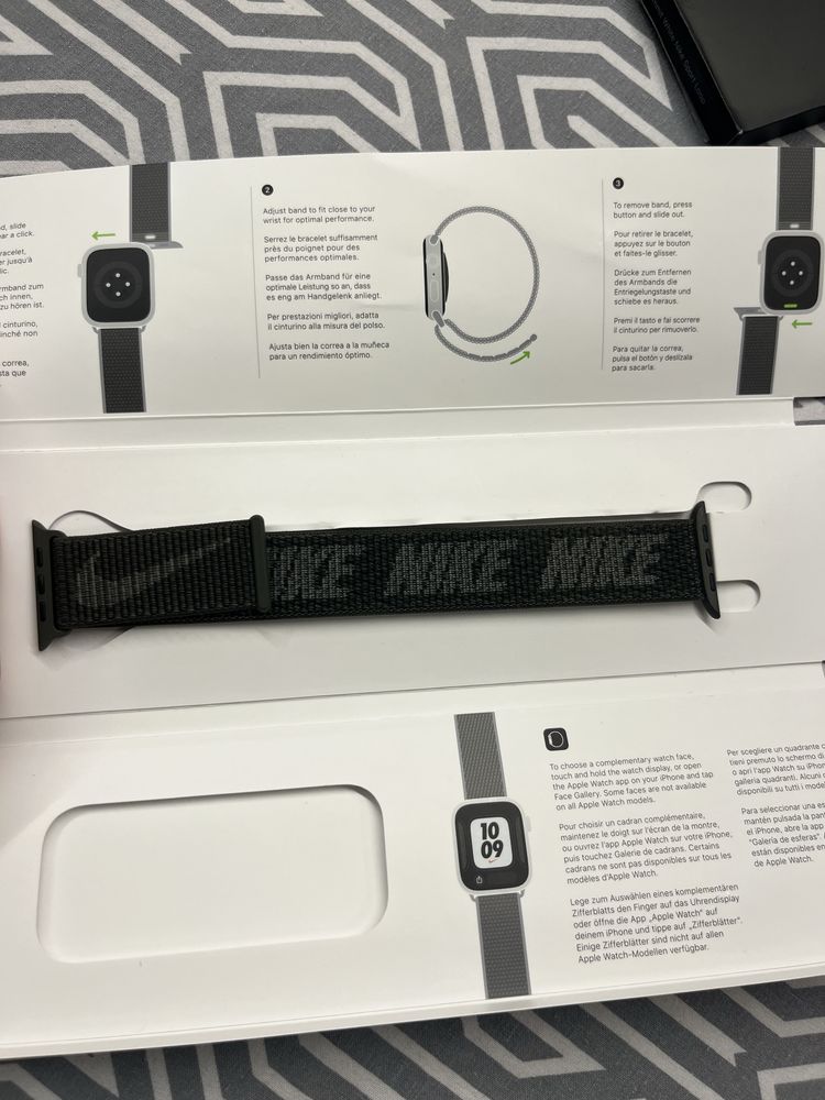 Nike каишка apple watch serie