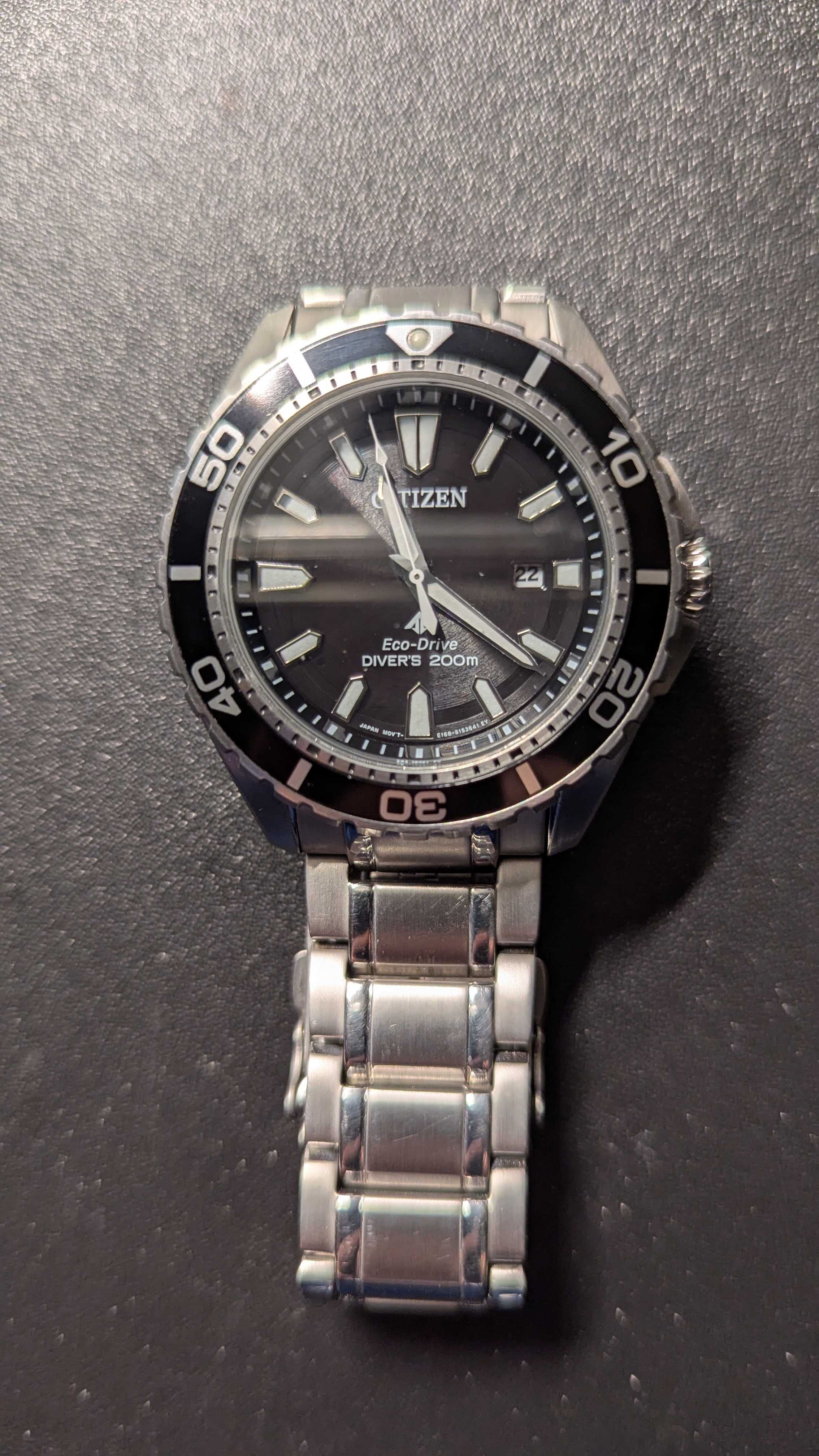 Vand Citizen Promaster EcoDrive Diver BN0190 Solar