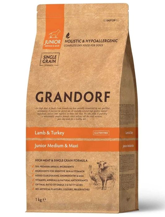 Сухой корм Grandorf для собак и щенков 1кг