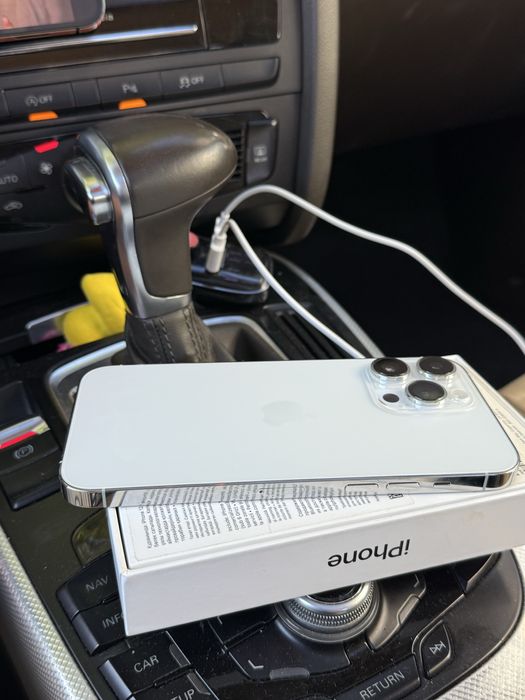 Iphone 14 pro max silver  256 gb impecabil !