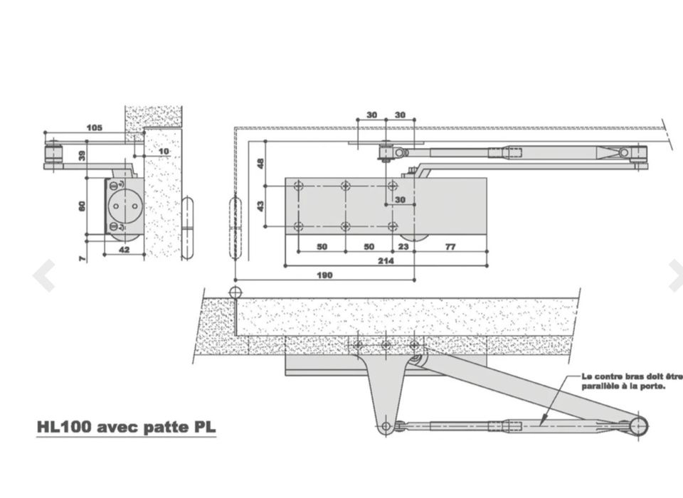 Автомат за врати ISEO hl100 France