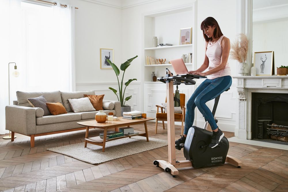 Bicicletă de apartament Woodbike (parte - produs resigilat Decathlon