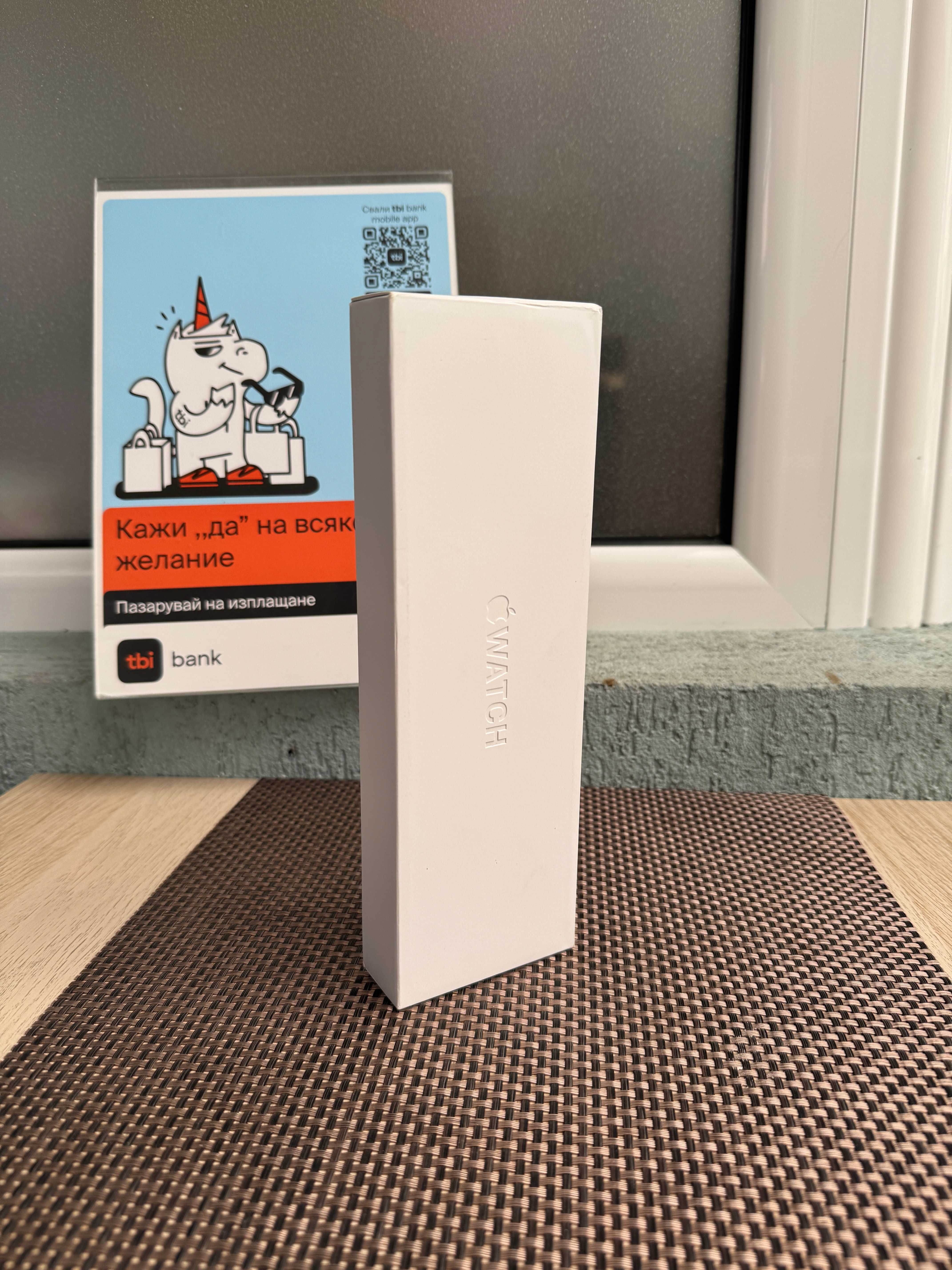 НЕРАЗПЕЧАТАН! APPLE WATCH 10 Лизинг от 32лв/м 42mm Jet black E-sim ГАР