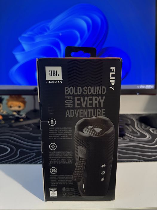 Bluetooth колонка JBL FLIP 7 BLACK