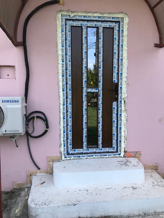 Termopane (uși și ferestre) fatade aluminiu perete cortina