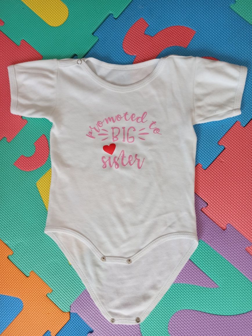 body-tricou personalizat promoted to big sister