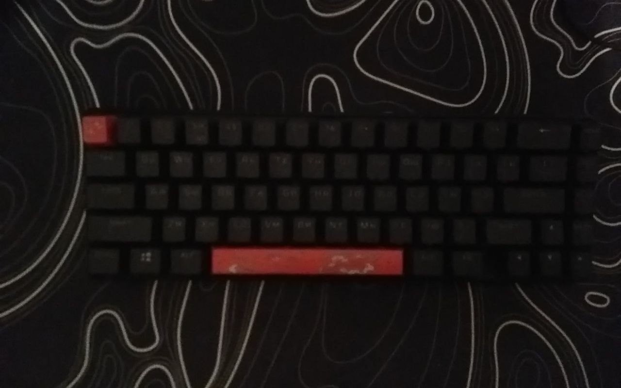 HyperX alloy origins 65 полный комплект