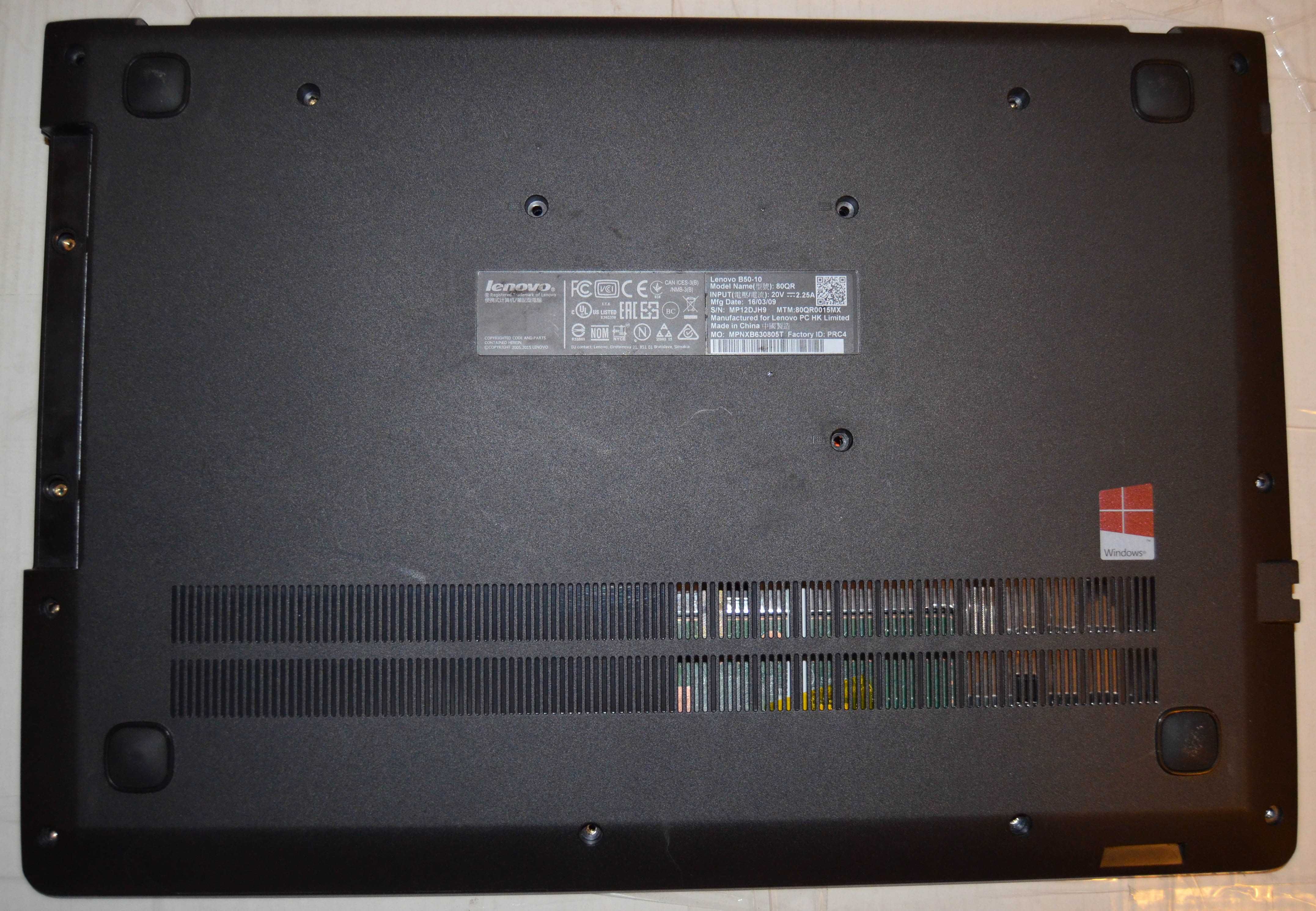 Componente laptop Lenovo B50 -10, T61, R61