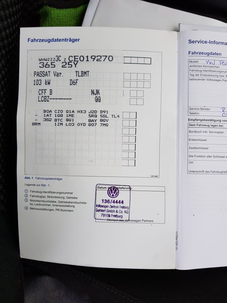 Dezmembrez Passat B7,  2.0 DSG , NJK , CFF , LC8Z