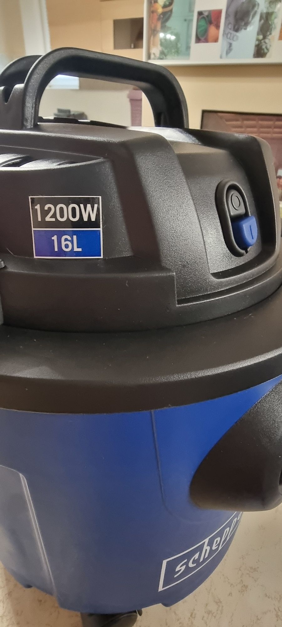 Прахосмукачка Scheppach 1200w с транспортен дефект