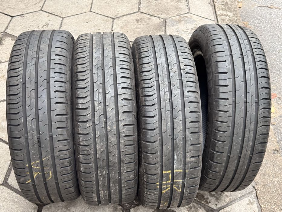185/60/R15 Continental EcoContact5 4бр летни dot4615