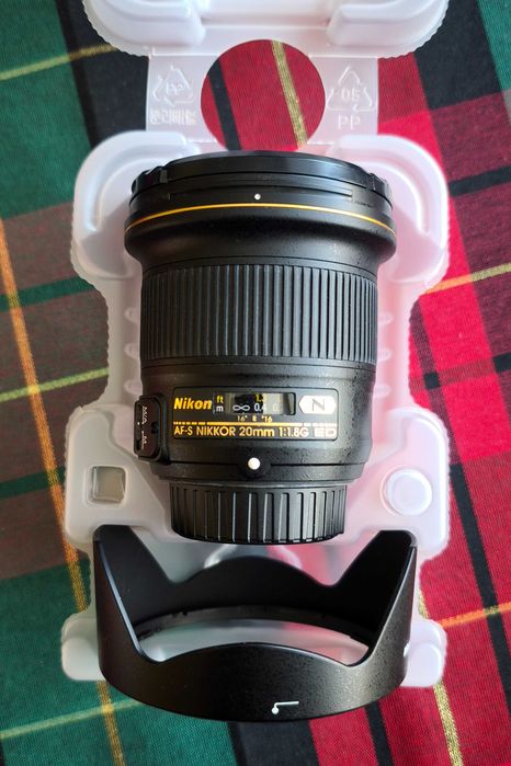 Обектив AF-S NIKKOR 20 mm f/1,8G ED