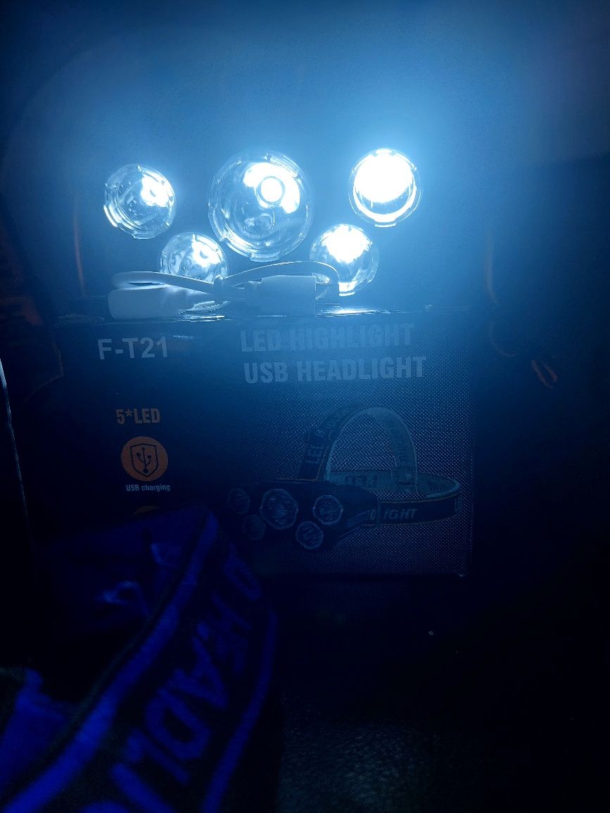 LED- USB Надчелник фенер,туризъм риболов лов хоби