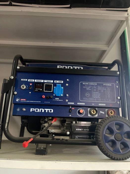 3.5kw PT120GA – Benzinli Payvandlash Generatori (Sak/Svarochnıy)