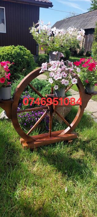 Suport pentru flori roata mare