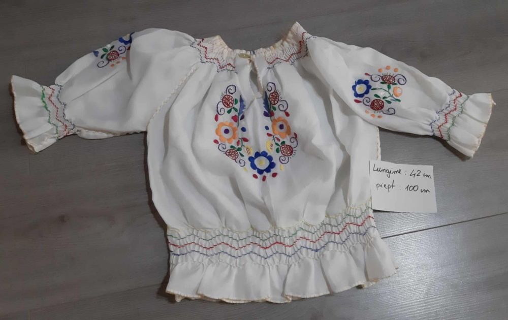 Costum popular - copii 6- 9 ani
