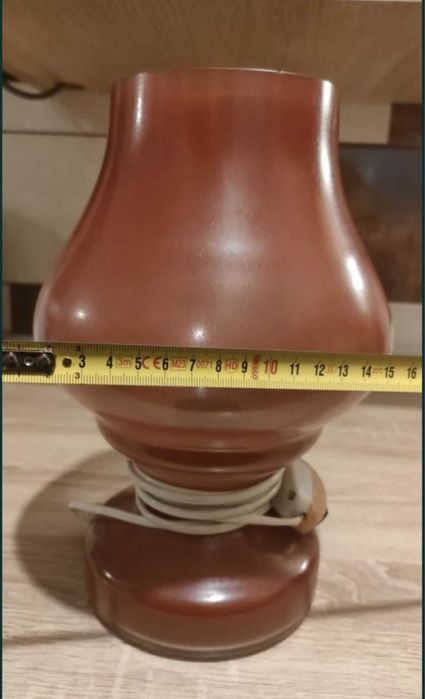 Veioza/sticla/veche/comunism