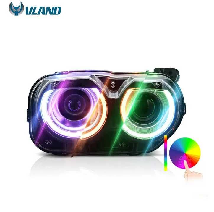 Dodge Challenger RGB фарове  2015+