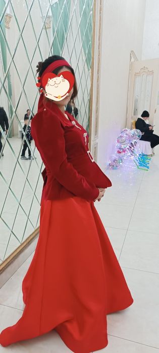 Платье обманка вечернее