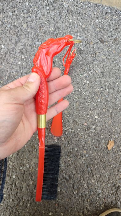 Set incaltator si perie pantofi