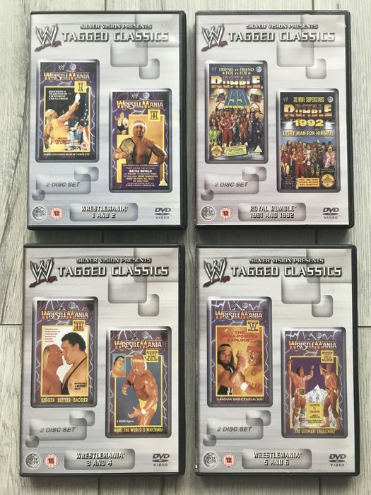 Colectie dvd Wrestling Wrestlemania