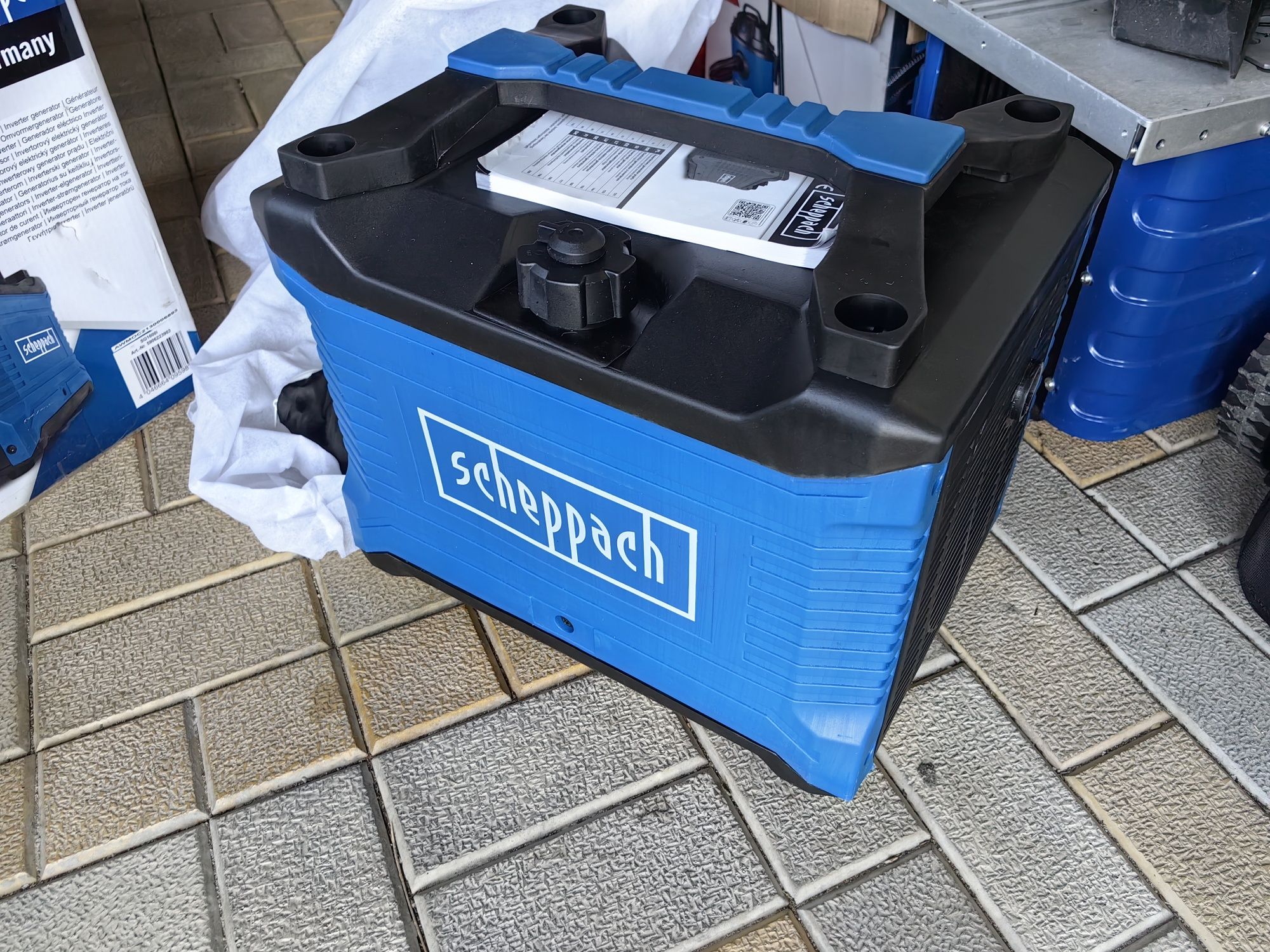 Инверторен генератор Scheppach SG1600i