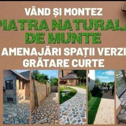 Vand piatra naturala de munte și montez