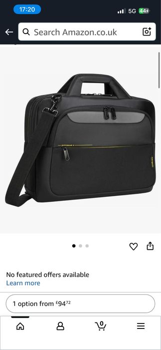 Targus CITYGEAR Маркова чанта за лаптоп  и документи logitech