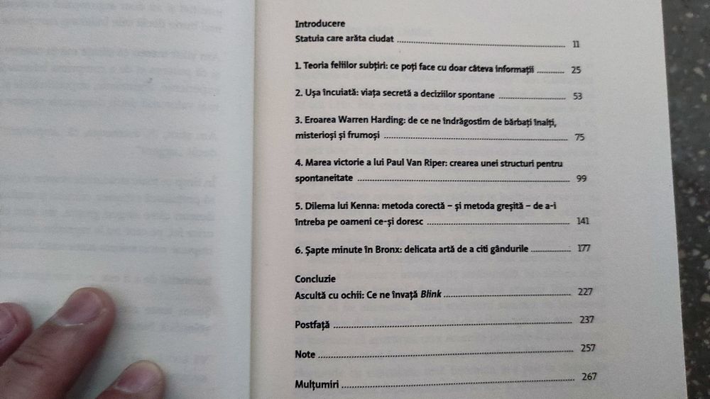 Malcom Gladwell - Blink (decizii in 2 sec)