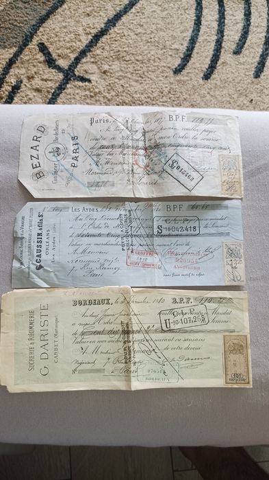 Френски марки - от 1877 г.